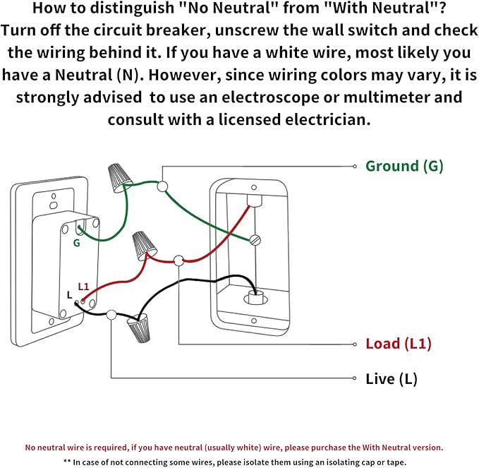 Aqara Smart Light Switch (No Neutral, Single Rocker), Requires AQARA HUB, Zigbee Light Switch, Remote Control and Smart Home Automation, Compatible with HomeKit, Google, Works with Alexa, SmartThings