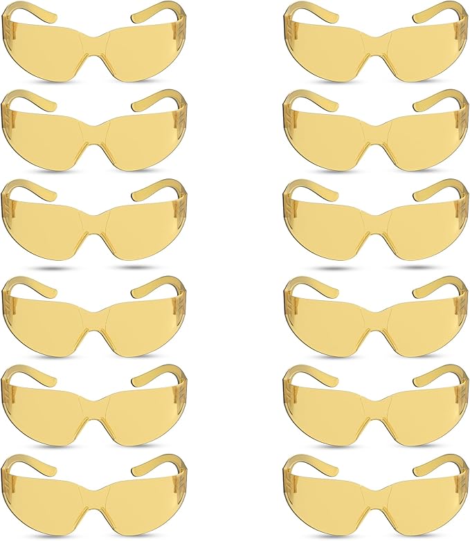 Work Safety Glasses For Men | Ansi Z87 Certified Safety Goggles For Shooting Range | Anti-Scratch Outdoor Glass