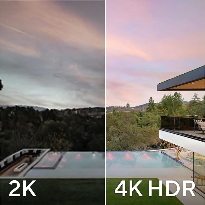 IQ 4K UHD Wired AI Security Camera – 160° Wide Angle, Free 7‑Day Cloud Storage, Dual PoE/Wi‑Fi Connectivity, Person/Vehicle/Face Detection, Two‑Way Audio & Spotlight