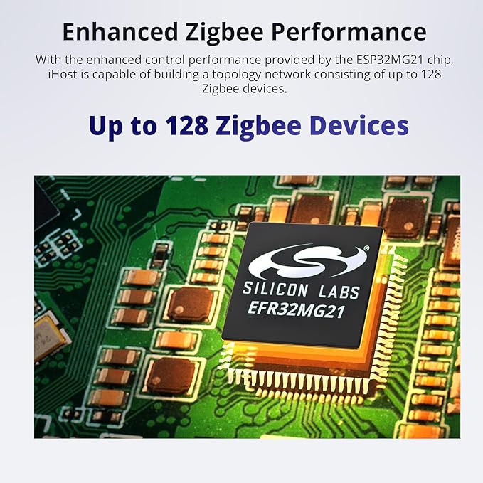 SONOFF iHost Smart Home Hub, 2G Central Control Gateway, Private Local Server for Secure Home Automation, LAN&Zigbee Compatibility, Local Data Storage and Open API for Customization(RV1109 DDR4 2GB)
