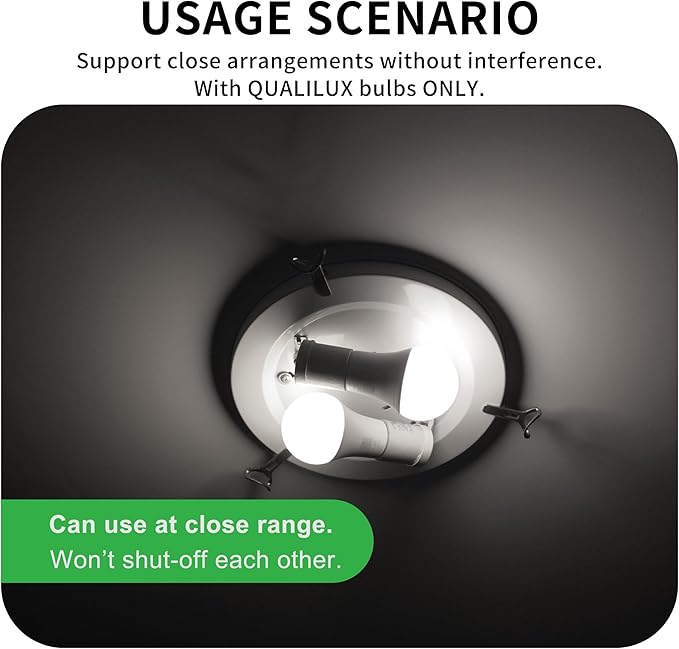 Dimmable Dusk to Dawn Light Bulbs Outdoor, Automatic Light Sensing Bulb, 1000LM, 75W Equivalent, Daylight, LED 12W, A19 E26 Base, 2 Pack, HQ-H029