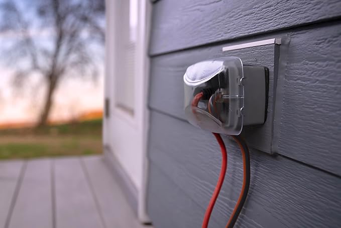 Intermatic WP3100C Weatherproof Electrical Outlet Cover - Extreme Temperature Resistance, Heavy-Duty Construction, Versatile Design & Multi-Configurable, Easy Install, Secure Fit for Outdoor in-Use