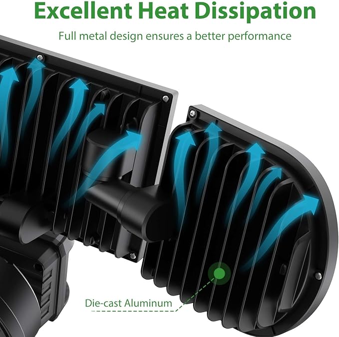 iMaihom 150W Motion Sensor Outdoor Lights, 15000LM LED Security Lights Motion Sensor Light Outdoor, 3 Adjustable Heads LED Flood Light, Group Remote Control, 3 Mode IP65 Exterior Floodlight for Yard