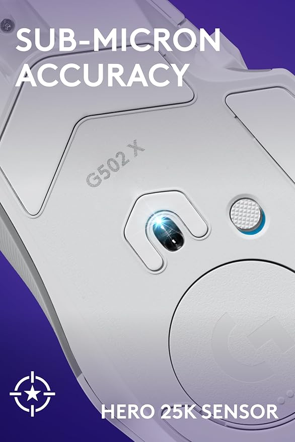 Logitech G502 X LIGHTSPEED Wireless Gaming Mouse & G515 LIGHTSPEED TKL Wireless Gaming Keyboard, Fully Programmable RGB Low-Profile Keyboard & Mouse Combo PC/Mac - White