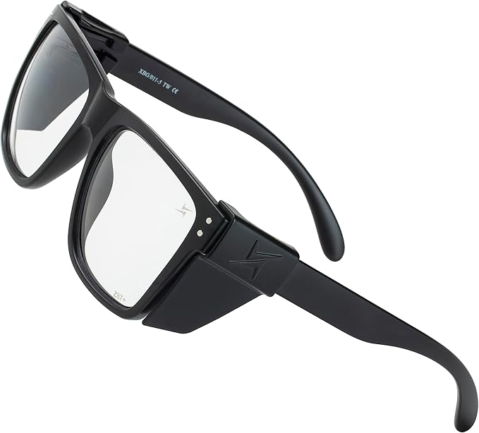 X Power ANSI Z87+ Extra Large Weekenders Safety Sunglasses Impact Resistant Polycarbonate Lens & Frame (Made In Taiwan)
