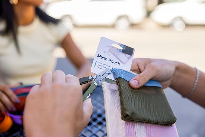 LEATHERMAN, Micra, Keychain Multi-tool with Grooming Tools, Mini Pocketknife for Everyday Carry (EDC), Hobbies & Outdoors, Built in the USA, Spruce