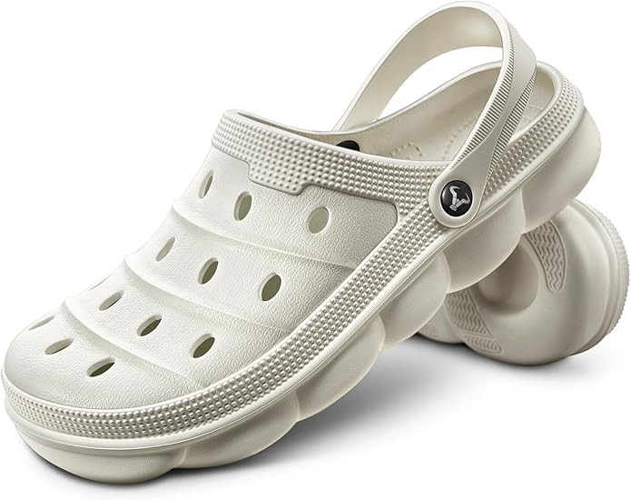 BULLIANT Men Clogs,Comfortable Mules Sandals for Men Women Cushioned Footbed Arch Support-EVA Ligthweight