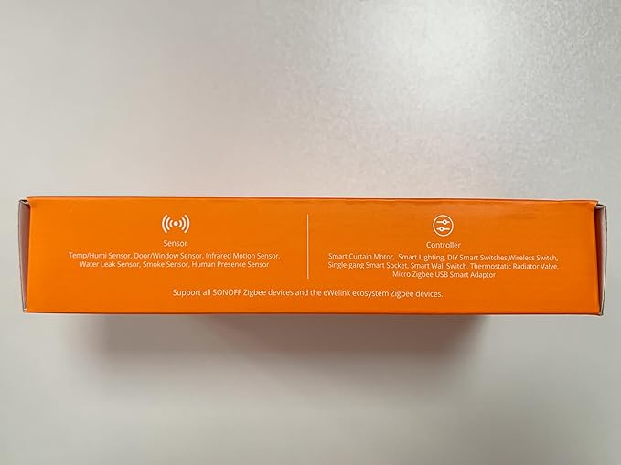 SONOFF Zigbee Bridge Ultra - Matter Compatible Smart Hub for IoT, 256 Device Capacity, 1.5GHz Dual-Core CPU, 1GB DDR4, Ethernet & Wi-Fi, 200m Range, Smart Security Alerts