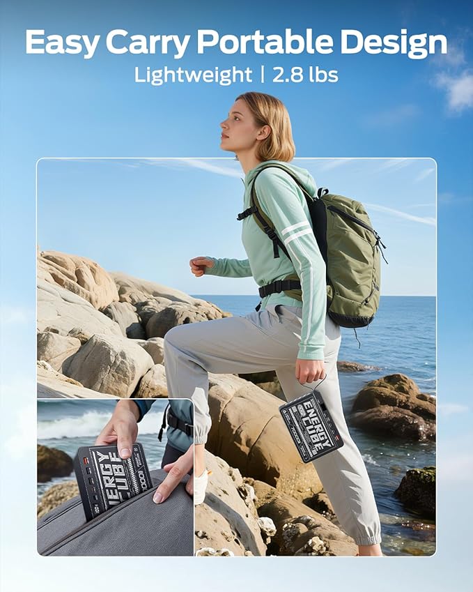 MOVE SPEED 70000mAh Power Bank, 35W PD 3.0 Fast Charging Portable Charger, 4 Outputs 2 Inputs High Capacity USB C Battery Pack with LED Display for Phone Tablet Outdoor Camping Office