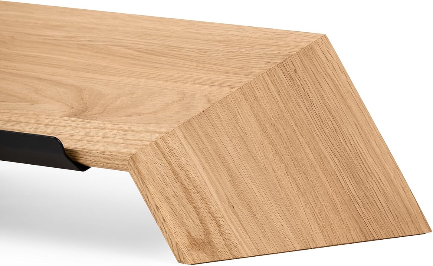 Oakywood Wooden Slanted Laptop Stand for Desk Ergonomic Laptop Desk Stand 50x25x15cm for 15-16" Laptops