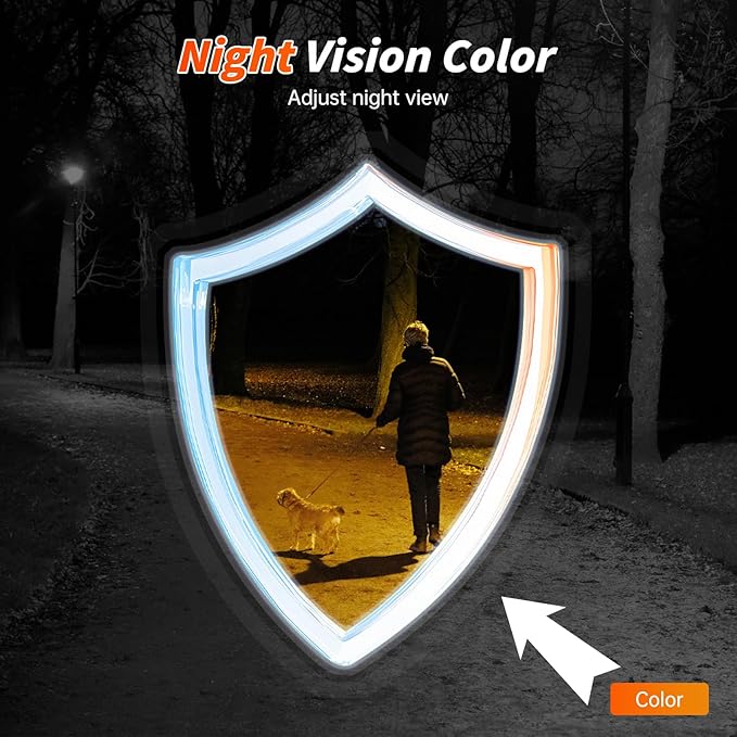 Security Cameras Wireless Outdoor - HD 2K Battery Powered Cameras for Home Security Outside, WiFi Surveillance Indoor AI Motion Detection Spotlight Night Vision,2-Way TalkColor,Waterproof 2Pcs