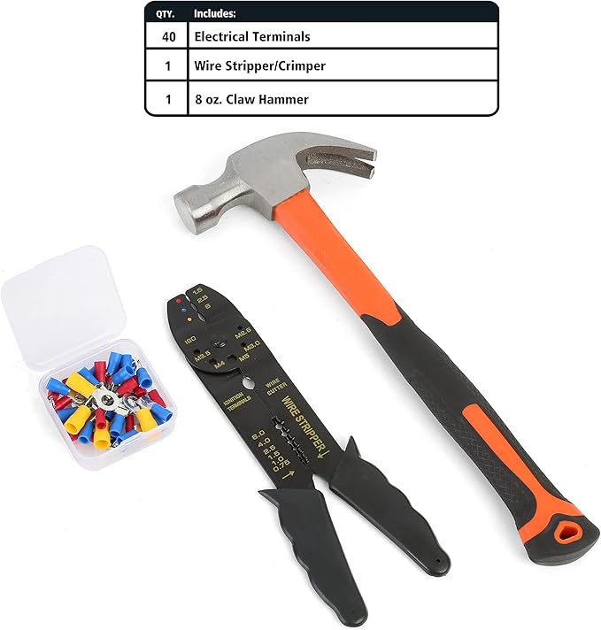 GreatNeck MS191 Mariner's Tool Set 191-Pc, Boat Tool Kit for Maintenance, Rust Resistant Boating Essentials, Includes Wrench, Socket, and Screwdriver Set