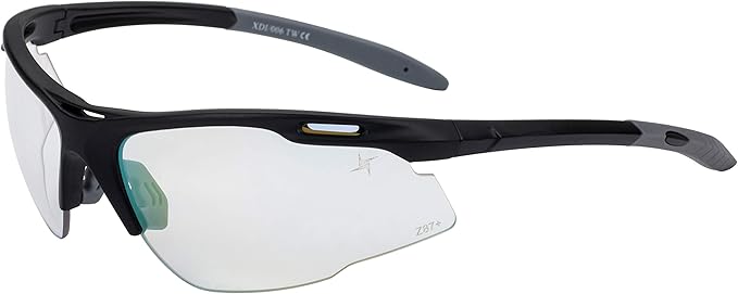 X Power Photochromic Lenses Safety ANSI Z87+ Impact Resistant Polycarbonate Lens & Frame