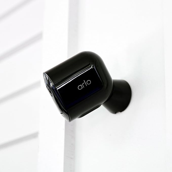 Arlo Magnetic Wall Mounts - Arlo Certified Accessory - Set of 2, Indoor or Outdoor Use, Works with Arlo Pro 5S 2K, Pro 4, Pro 3, Ultra 2, and Ultra Cameras, Black - VMA5001