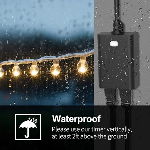 New One 2 Pack Zwave Outdoor Smart Plug - 700 Series Zwave Plug with Dual Outlets - Z-Wave Smart Outlet Waterproof - Zwave Hub Required - Compatible with SmartThings, Alexa