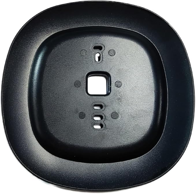 Black Thermostat Decorative Wall Trim Plate Mount Fits Ecobee3, 3 Lite, 4 Smart Home WiFi Thermostat (1 Pack)