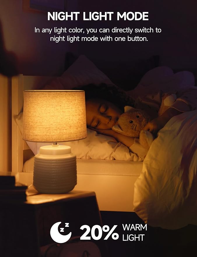 BR30 Color Changing Light Bulb, LED Flood Lights 12W Dimmable, 100W Equivalent, RGB+2700K+4000K+6500K, Remote Control, 1050LM, E26 Multi-Color Can Light Bulbs for Ceiling, 2 Pack