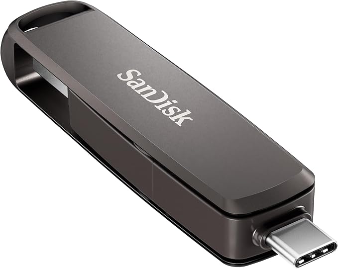 SanDisk 1TB Extreme PRO Dual Drive - Up to 1,000MB/s, USB Type-C, and USB Type-A, High-Performance Flash Drive - SDDDE1-1T00-G46