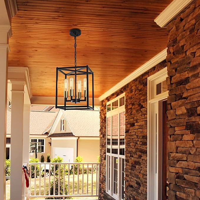 Edison Bulbs, E26 Led Bulb 6W Dimmable, 5 Inch 2700K Soft White T10 Light Bulbs Equal 80 Watt, UL-Cert Vintage Antique Tubular Bulbs 800LM for Bathroom Vanity Light Wall Sconces - 9Pack