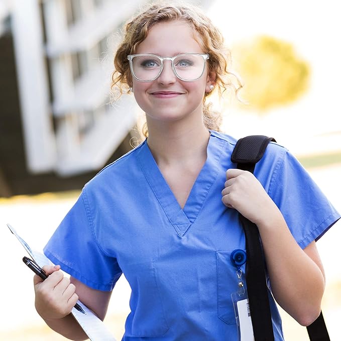 Stylish Safety Glasses, Clear Anti-Fog Anti-Scratch Protective Glasses For Men And Women