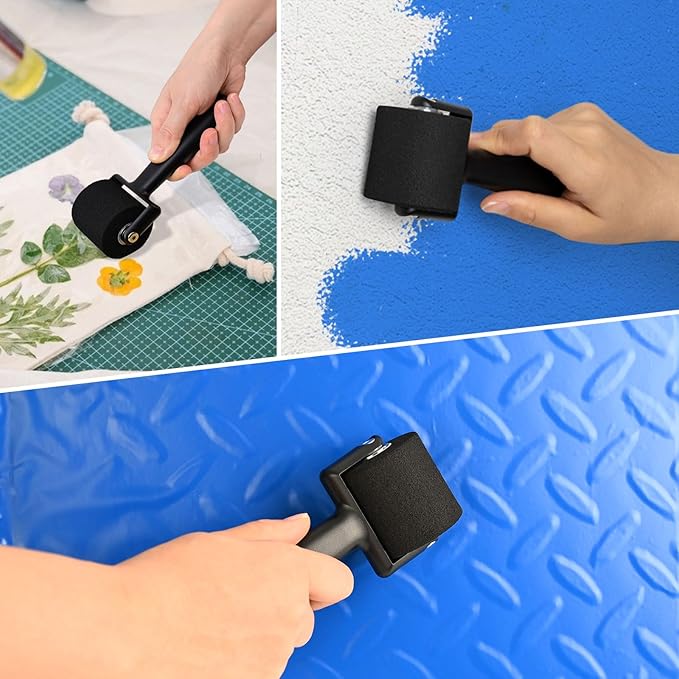 NEWISHTOOL Wallpaper Kit Wallpaper Smoothing Tool with Squeegee Smoother, Seam Roller, Wallpaper Brusher, Wallpaper Stripper, Sticker Scraper for Applying Peel and Stick Wallpaper, Vinyl Backsplash