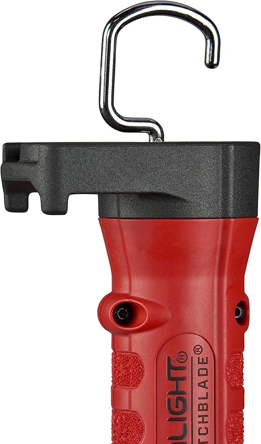 Streamlight 76801 Stinger Switchblade 800-Lumen LED Light Bar with 120V/100V AC Charger, 1 Holder, Red