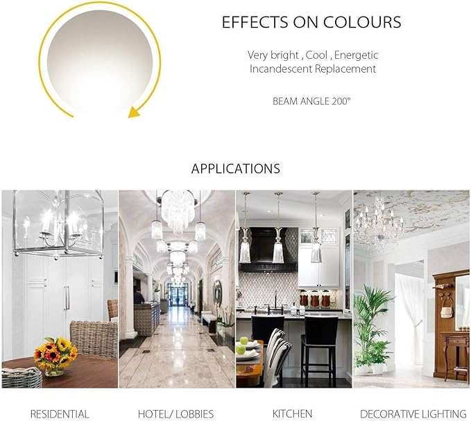 Leools 12W Dimmable Edison Led Tubular Bulb T10/T30,E26 Medium Base Filament Lamp 100 Watt Equivalent 4000K Daylight Glow,Vintage Antique Bulbs,7.3in(185mm),3-Pack