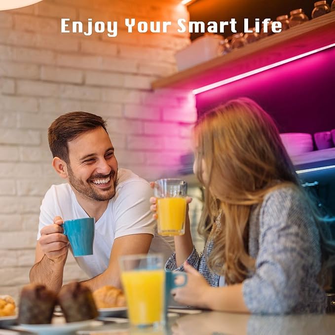 dalattin Led Lights for Bedroom 300ft, Smart Led Strip Lights with App Control Remote, RGB LED Light Strips, 24V Led Strip Lights for Room Decoration Party,Halloween Decor(3 Rolls of 100ft)