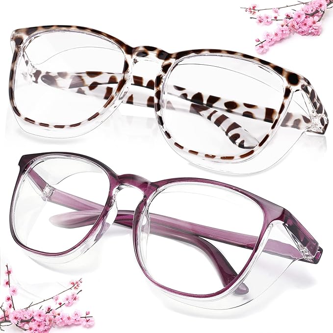 Safety Glasses Goggles For Women Nurses Protective Eyewear,Anti Fog Safety Goggles