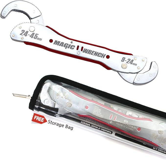 Multi-function Universal Adjustable auto-ratcheting works as reversible ratchet pop socket combination & pipe monkey spanner sae crescent nut gear-wrench set for craftsman & plumbers