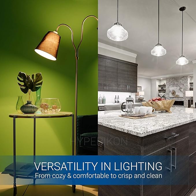 Leools T10 Led Bulb,Dimmable Led Tubular Bulbs 6W,Equivalent 60Watt,Daylight 4000K, 600LM, Clear Glass,E26 Base Vintage LED Edison Bulbs, for Cabinet Display Cabinet etc,3 Pack.