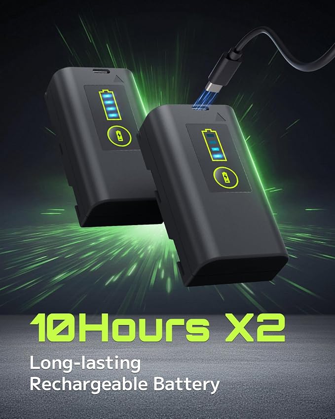 4x360° Self-Leveling Laser Level, 16 Lines Green Cross Line Laser, for Construction Projects and Home Decoration, with 2 Rechargeable Li-Ion Batteries and Magnetic Bracket, LG-4Ds