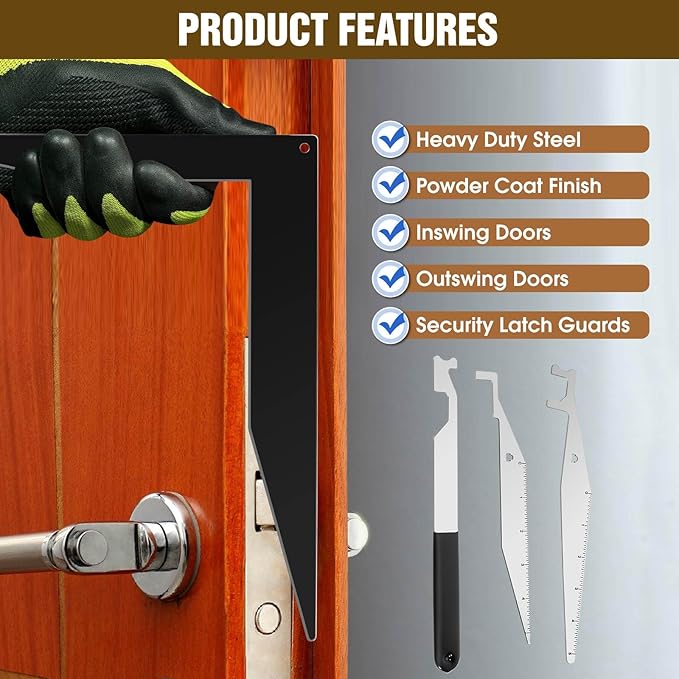 Firefighting Tool Multi-Purpose Kit - Made of High Quality Spring Steel for Firefighters, Emergency Responders (4)