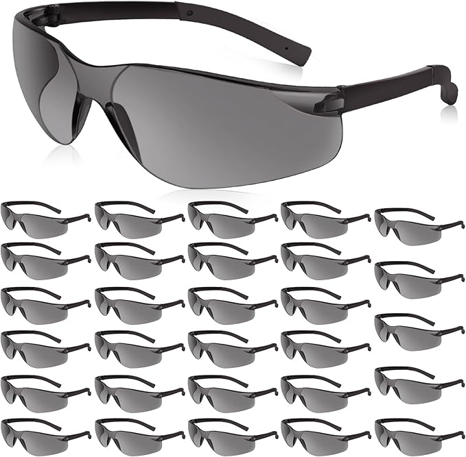 Safety Glasses for Men Women ANSI Z87.1 Safety Glasses Bulk Protective Eyewear Scratch-Resistant