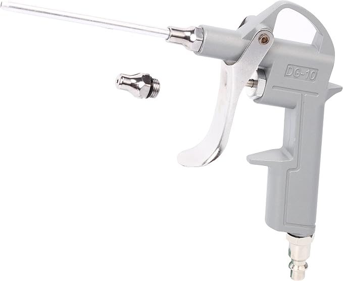 SNS DG-10(NG) Air Blow Gun D Type With Two Interchangeable Nozzles Air Compressor Quick Connector NPT coupler