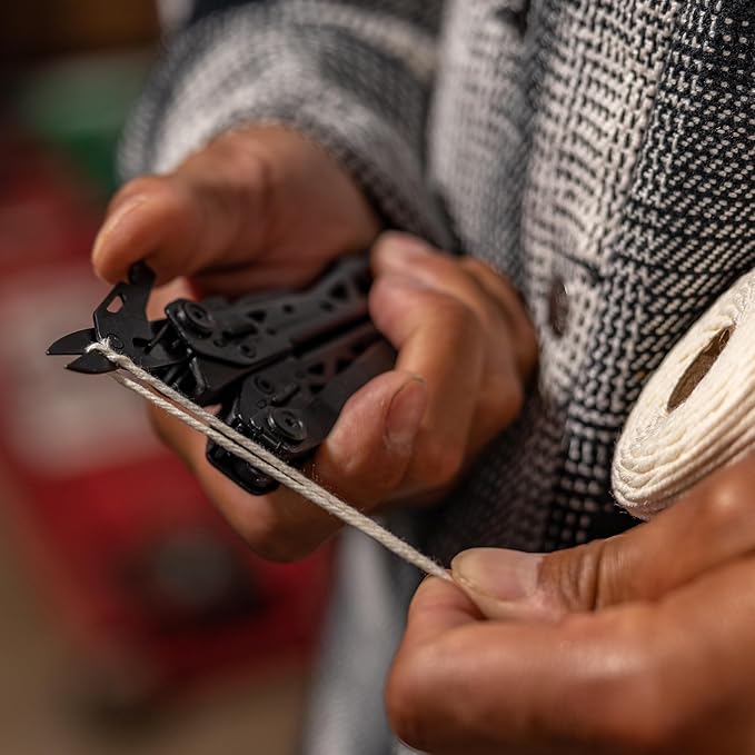 Gerber Gear Suspension-NXT EDC Multitool 15-in-1 Pocket Knife, Needle Nose Pliers and Wire Stripper for Camping and Survival, Black