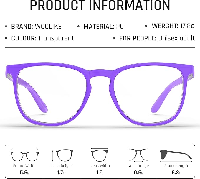 Stylish Safety Glasses, Clear Anti-Fog Anti-Scratch Protective Glasses For Men And Women