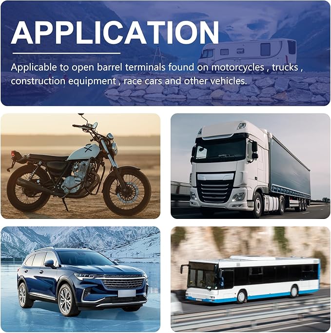 Newdeli Weather Pack Crimper AWG24-14 Open Barrel Crimping Tool Waterproof Sealed Connectors Crimping Tool for Delphi APTIV Packard Weather Pack Terminals or Metri-Pack 150, 280 Connectors