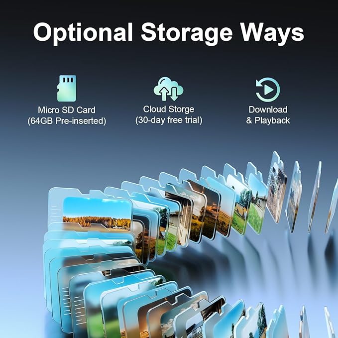 4G LTE Cellular Security Camera No Internet Needed, No wifi Security Camera Outdoor wireless, Wireless Security Camera Outdoor with SIM Card, 360 PTZ, Human Sensor, SD/cloud, 2-way Talk, IP66