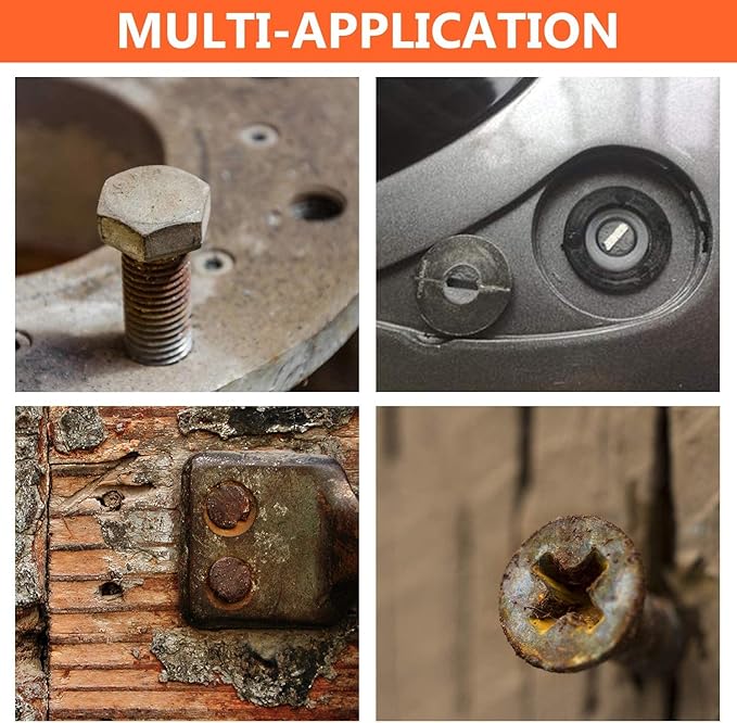 XEWEA 29PCS Screw Extractor Set Hex Head Multi-Spline Easy Out Bolt Extractor Set, Chrome Molybdenum Alloy Steel Rounded Bolt Remover