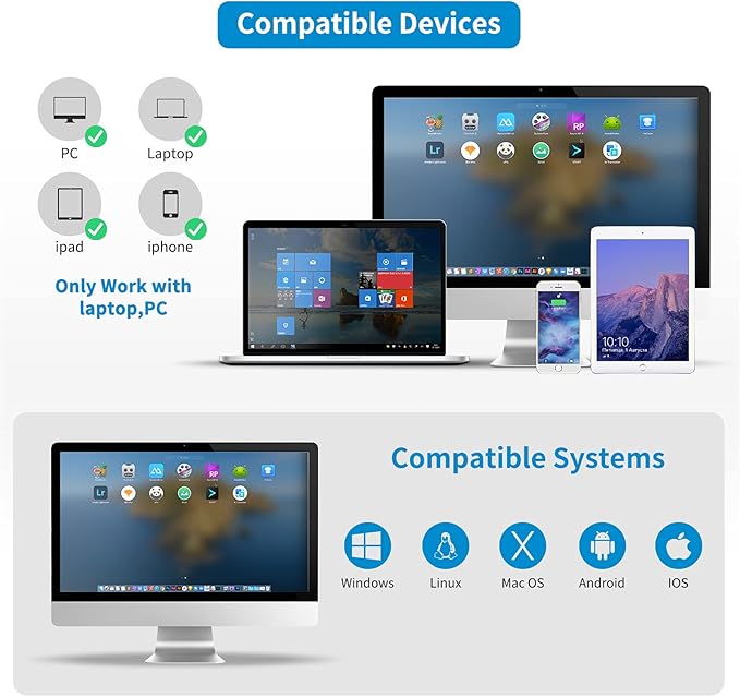 NETUM Wireless 2D QR Barcode Scanner Bluetooth with Stand, 3 in 1 Automatic Bar Code Imager Reader Handhold Scanner Gun Compatible for Laptops, Computers, Cashier, POS -M8S