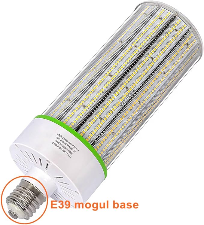 LED Corn Light Bulb 300W, Mogul Base E39 Bulb Lamp, 5000K Daylight 42,000LM Replacement 1000W HID/MH/HPS Bulb, for Industrial or Commercial Large Area Lighting Retrofitted
