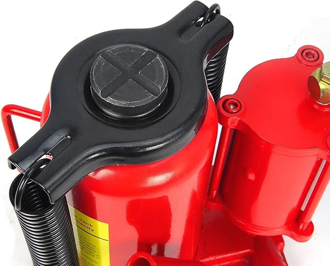 Stark USA 32-Ton Hydraulic Bottle Jack Air-Operated Bottle Jack Lift (64,000lbs) Capacity Portable Low Profile Manual Hydraulic Jack with Handle