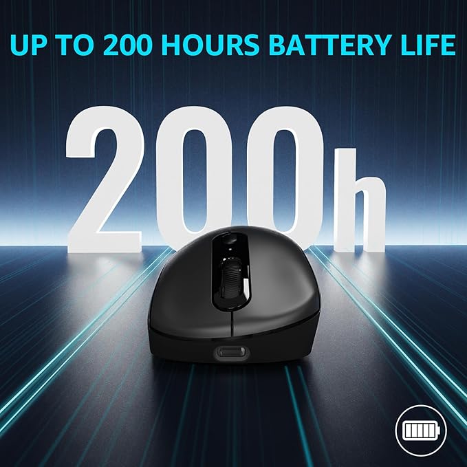 Rapoo VT3PRO MAX Wireless Gaming Mouse, 59g Superlight, 8KHz Polling, PAW 3950 Ultimate Optical Sensor, 30K Independent X/Y DPI, 1+8 Programmable Buttons, 200H Battery Life, Classic Shape, PC, Black