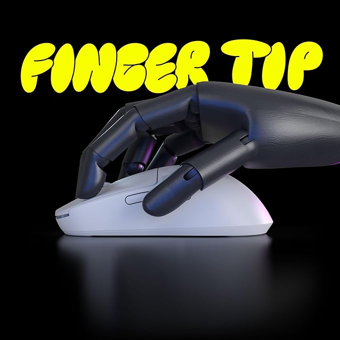 Pulsar Gaming Gears X2 Crazylight Wireless Gaming Mouse, Ultra Lightweight 1.23 oz (35g), Optical Switch, 32000 DPI, 750 IPS, XS-1 Sensor, 8k Compatible (Uyuni White)