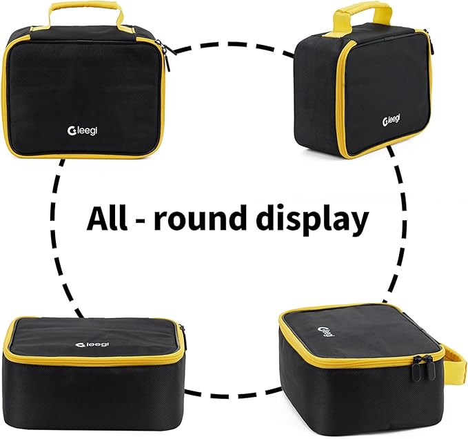 Air Compressor Bag Compatible with AstroAI Tire Inflator Portable Air Pump Fabric Bag for Car Tires 12V DC Auto Tire Pump, Storage Case for Compressor Accessories (Bag Only)