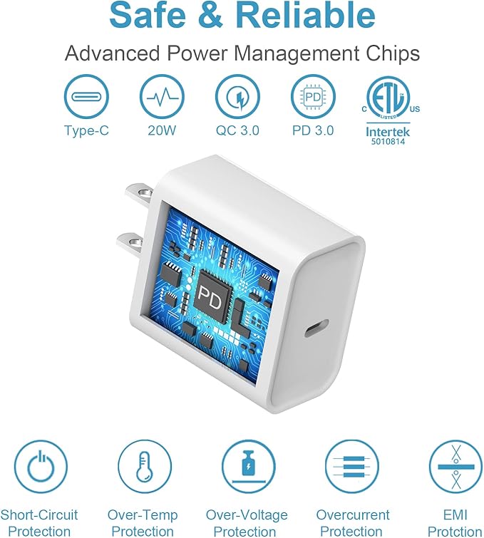 iPhone Charger Fast Charging 10FT iPhones 17 16 15 Charger 3 Pack Type C Chargers USB C Chargerwith iPhone Air 17/17 Plus/17 Pro/17 Pro Max/16/16 Plus/16 Pro/16 Pro Max/15/15 Pro Max/AirPods