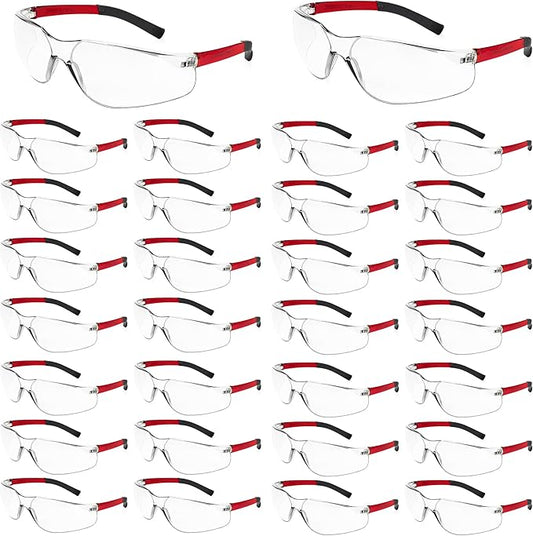 Safety Glasses for Men Women ANSI Z87.1 Safety Glasses Bulk Protective Eyewear Scratch-Resistant