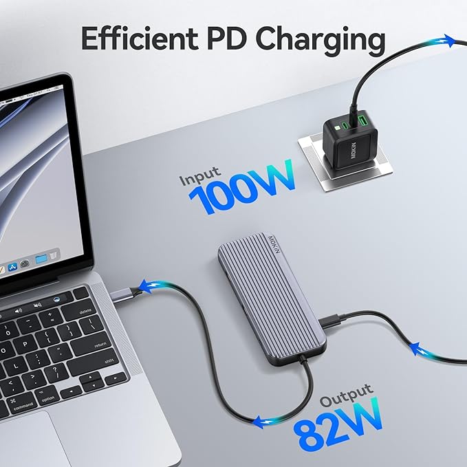 USB C Docking Station,9-in-1 Laptop Docking Station Dual Monitor,USB C Hub Multiport Adapter Triple Display with 2 HDMI,USBC Video,10Gbps USB 3.1,100W PD,Ethernets,Laptop Dock for HP/Dell/ASUS