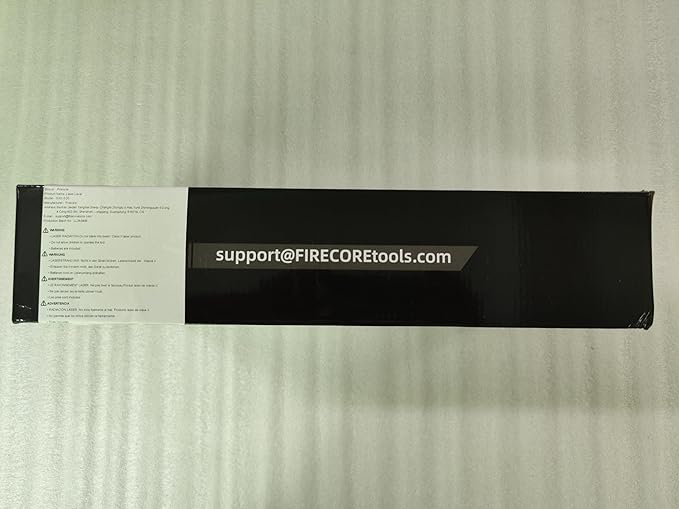 Firecore 360° Laser Level with Tripod, 100Ft Self Leveling Laser Level Green Cross Line Laser Leveler Tool for Picture Hanging Wall Tile Floor Construction, 60" Compact Tripod & Carry Pouch Included